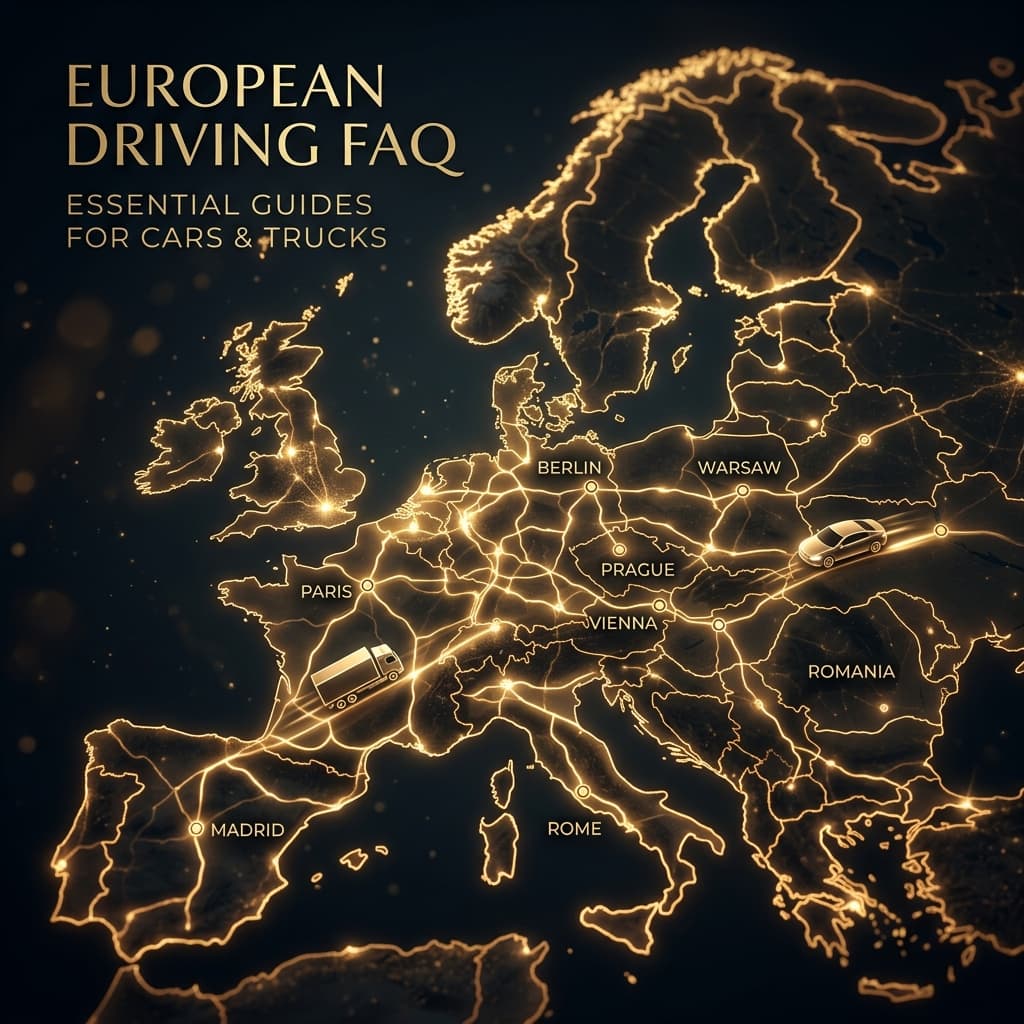 FAQ Hero - Map of Europe